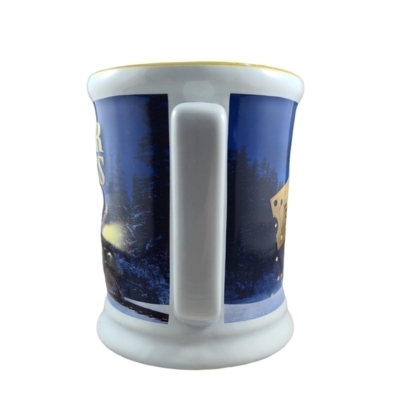 the Polar Express 3D Raised Belive Ticket Ceramic Hot Chocolate Coffee Mug - Picture 4 of 9